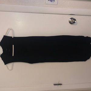 Short Keyhole Black Dress